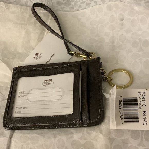 Coach Keychain Wristlet - Picture 7 of 12
